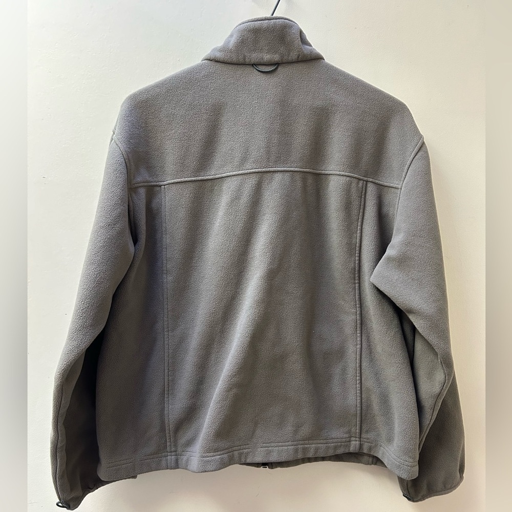 L.L Bean Fleece Zip Up Sweater Medium - Picture 5 of 5